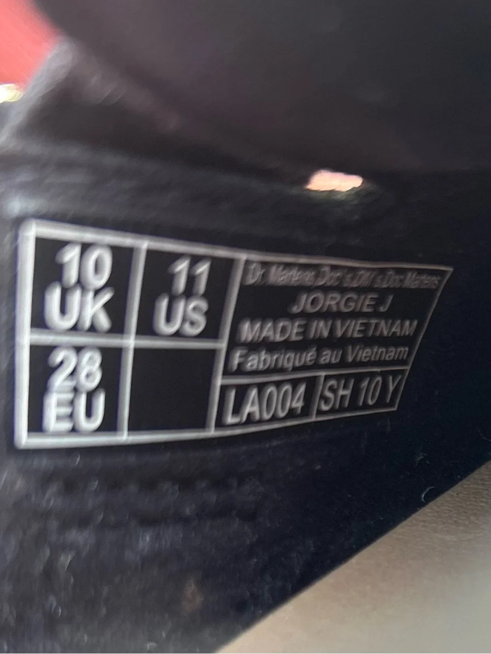 Dr martens Kids Black Leather Buckle Clog - Comfortable Slip-On Shoe size 11